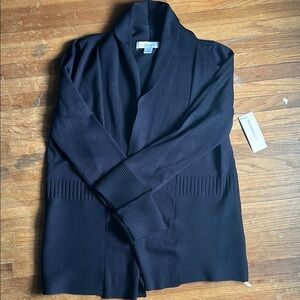 Navy Cardigan Sweater